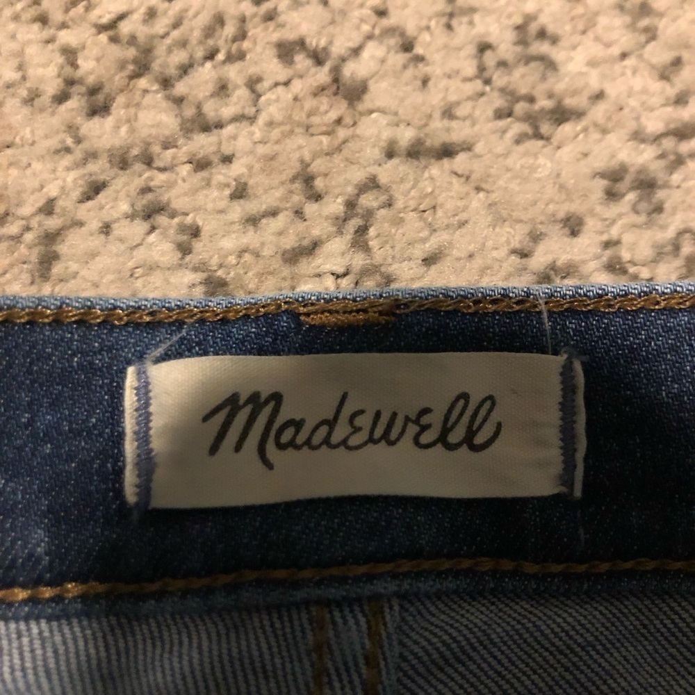 Madewell 10” High-Rise Skinny Blue Jeans Size 25 - Picture 5 of 9
